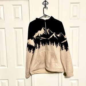 Marine Layer Alpine Half-Zip Sherpa Pullover